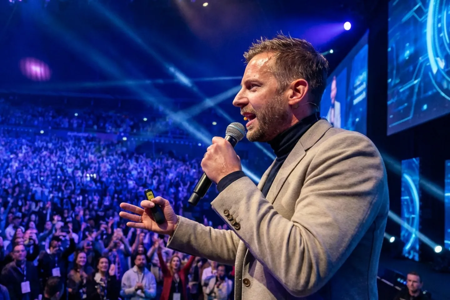 Transformative keynotes for a global audience